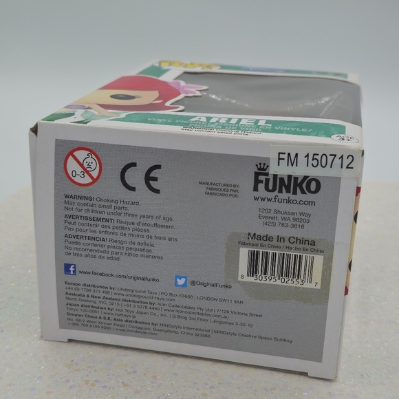 Funko POP! The Little Mermaid Disney Ariel #27 Vinyl Figure - Picture 7 of 8